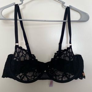 SavageXFenty Unlined Lace Bra in the size 36D